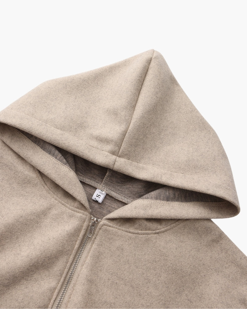 AVASÉ Wool Zip Coat