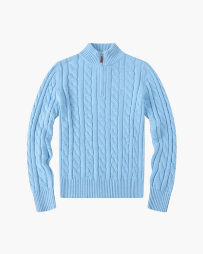 AVASÉ Womens Half Zip Sweater