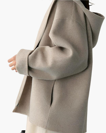 AVASÉ Wool Zip Coat