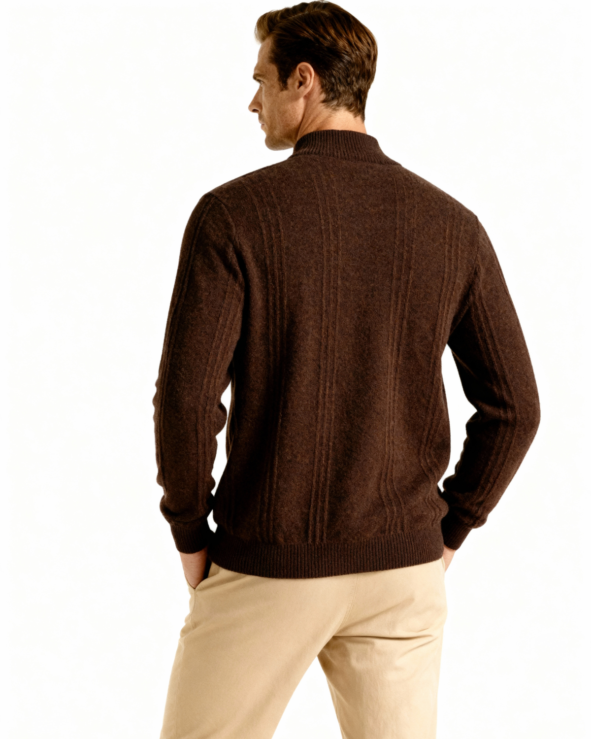 AVASÉ Cashmere Half Zip