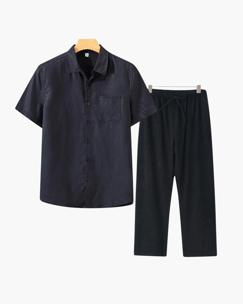 AVASÉ Linen Set (Shortsleeve)