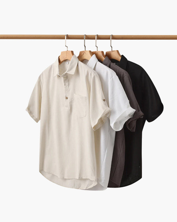 AVASÉ Casablanca Linen Polo
