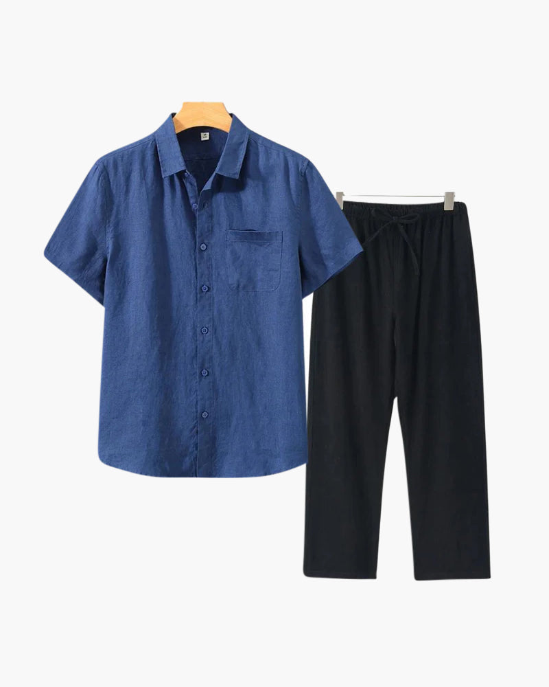 AVASÉ Linen Set (Shortsleeve)