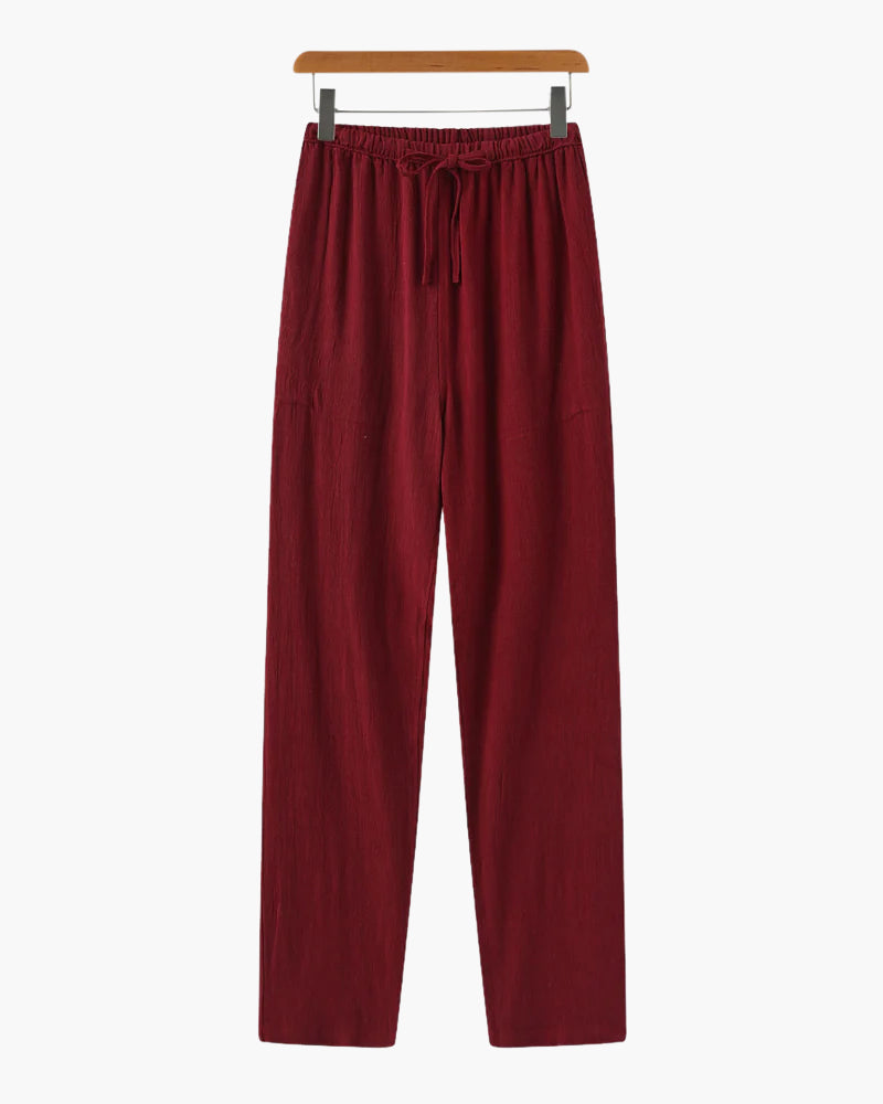 AVASÉ Linen Pantalon (Slim Fit)